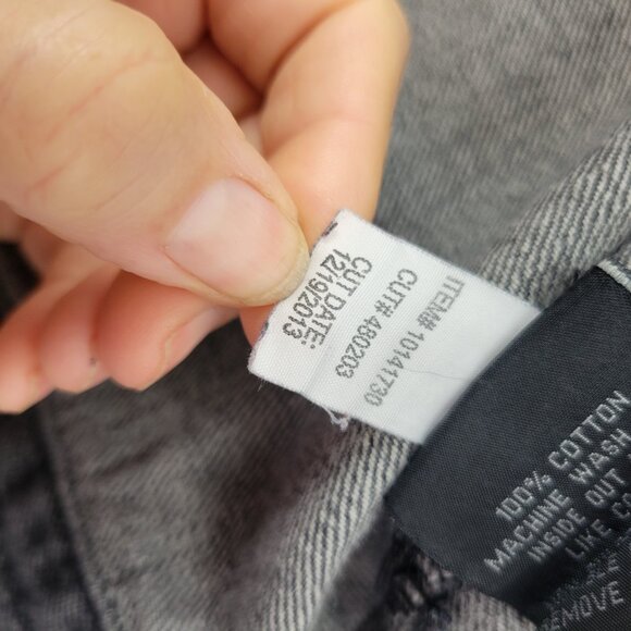 RUDE Gray Checkered Denim Vest - Picture 6 of 13